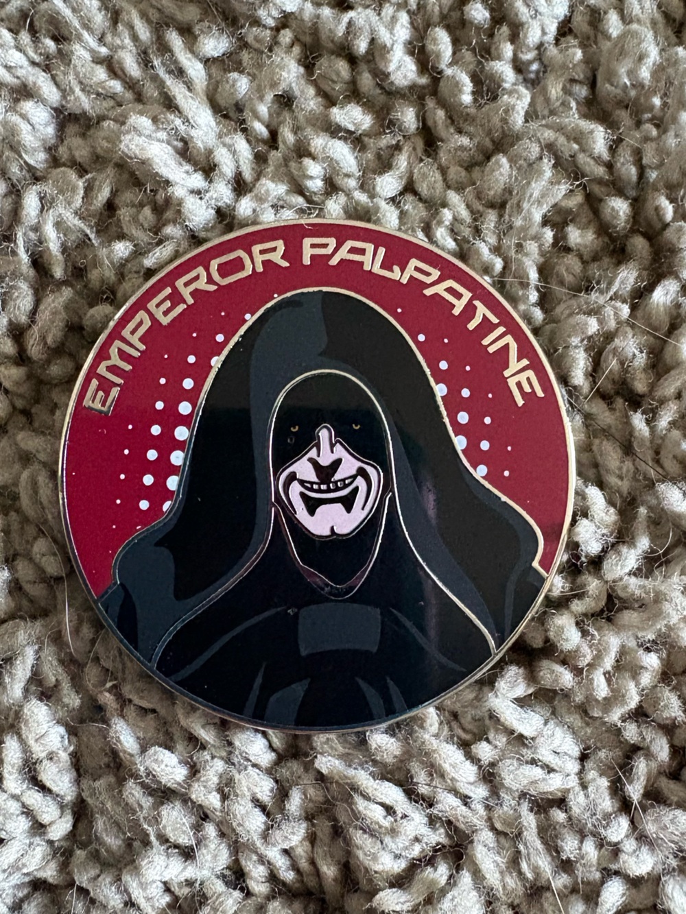 Emperor Palpatine Enamel Pin